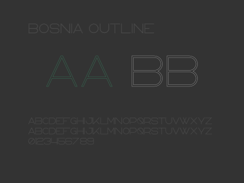 Bosnia Outline