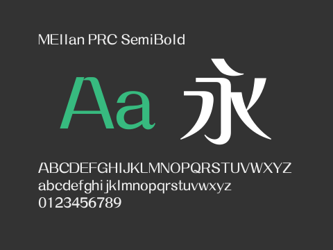 MEllan PRC SemiBold