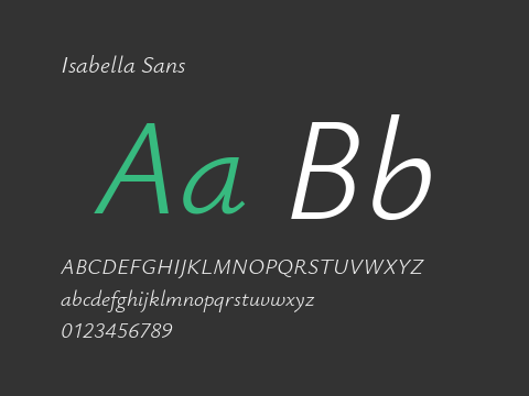 Isabella Sans