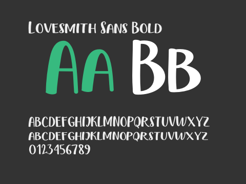 Lovesmith Sans Bold