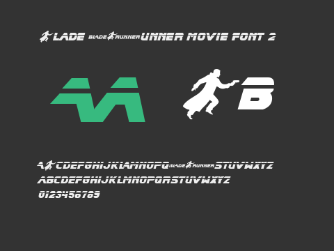 Blade Runner Movie Font 2