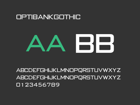 OPTIBankGothic