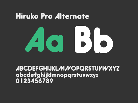 Hiruko Pro Alternate