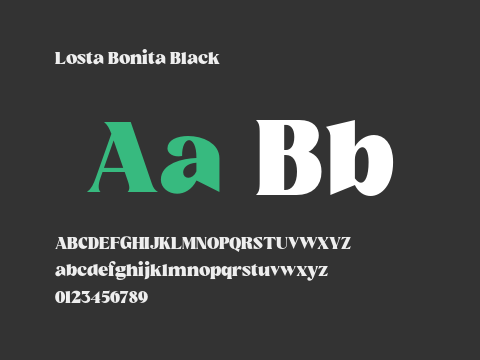 Losta Bonita Black