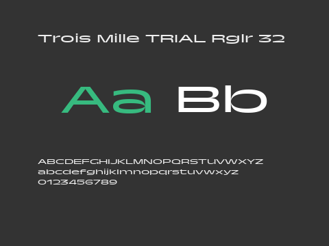 Trois Mille TRIAL Rglr 32