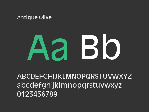 Antique Olive