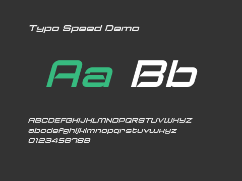 Typo Speed Demo