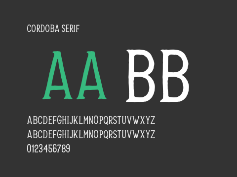 Cordoba Serif