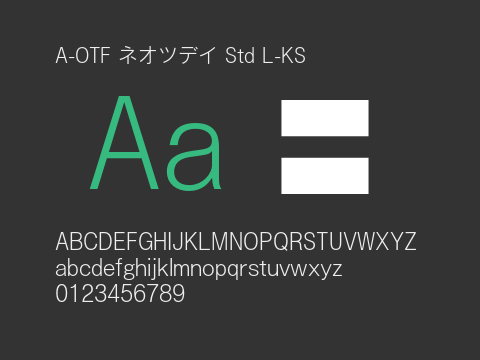 A-OTF ネオツデイ Std L-KS