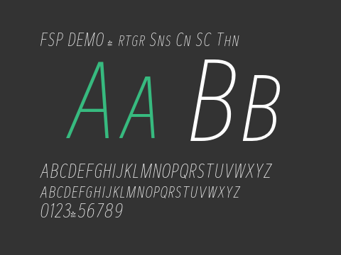 FSP DEMO - rtgr Sns Cn SC Thn