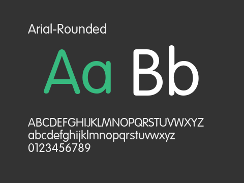 Arial-Rounded