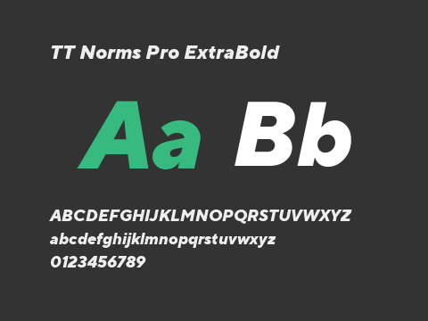 TT Norms Pro ExtraBold