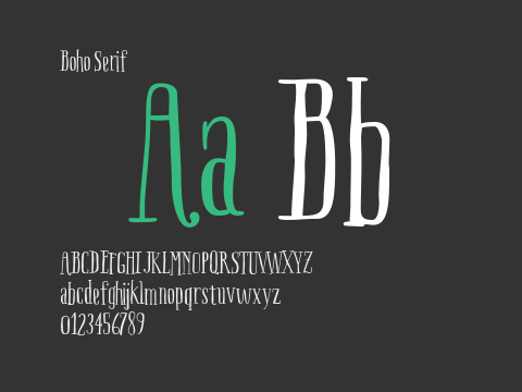 Boho Serif