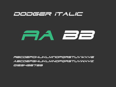 Dodger Italic