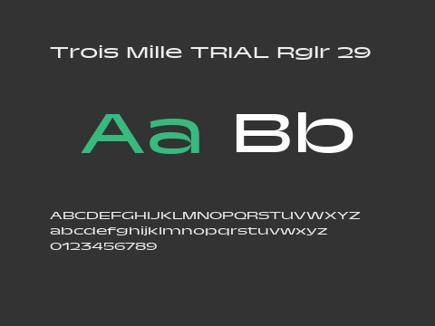 Trois Mille TRIAL Rglr 29