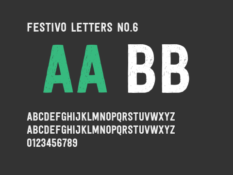 Festivo Letters No.6