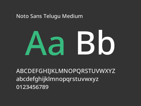 Noto Sans Telugu Medium