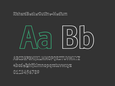 RichardBeckerOutline-Medium