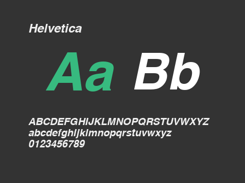 Helvetica