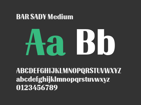 BAR SADY Medium