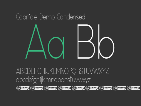 Cabriole Demo Condensed