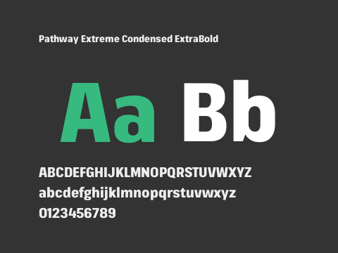 Pathway Extreme Condensed ExtraBold