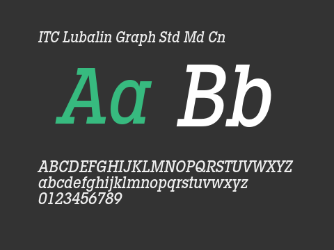 ITC Lubalin Graph Std Md Cn