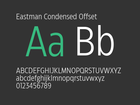 Eastman Condensed Offset