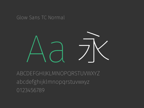 Glow Sans TC Normal