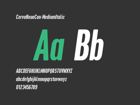 CervoNeueCon-MediumItalic