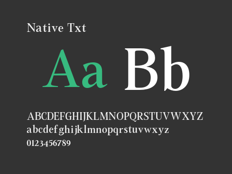 Native Txt