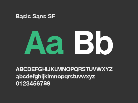 Basic Sans SF