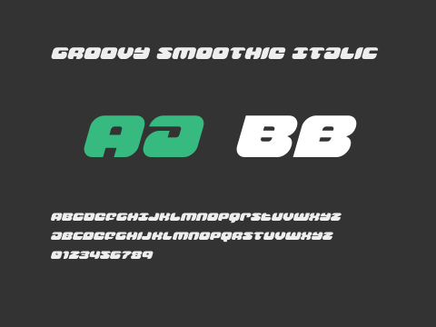 Groovy Smoothie Italic