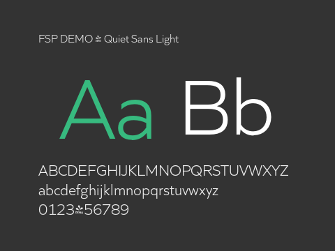 FSP DEMO - Quiet Sans Light