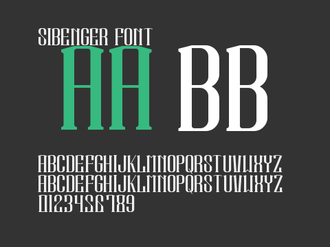 Sibenger Font