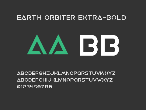 Earth Orbiter Extra-Bold