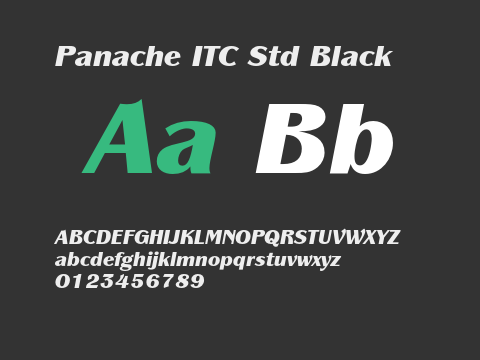 Panache ITC Std Black