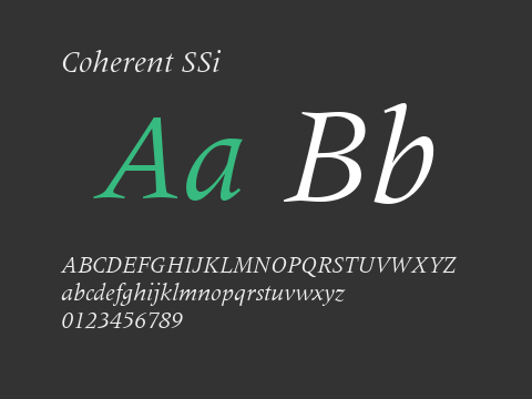 Coherent SSi