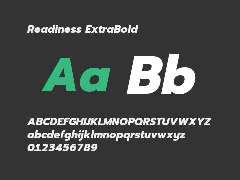 Readiness ExtraBold