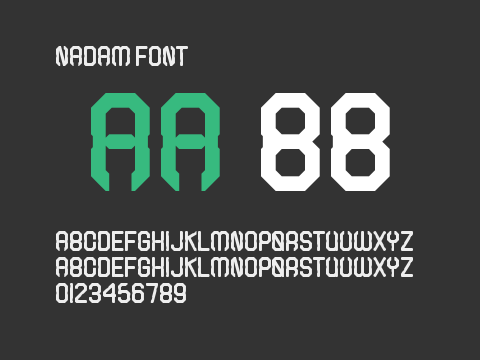 NADAM FONT