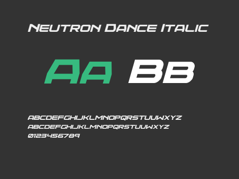 Neutron Dance Italic