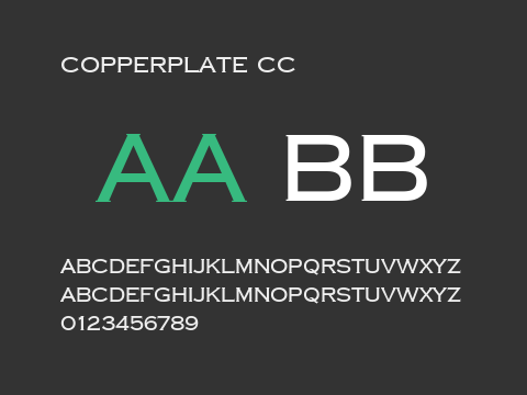 Copperplate CC