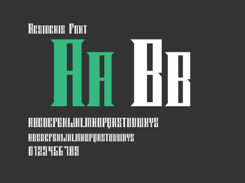 Residenis Font