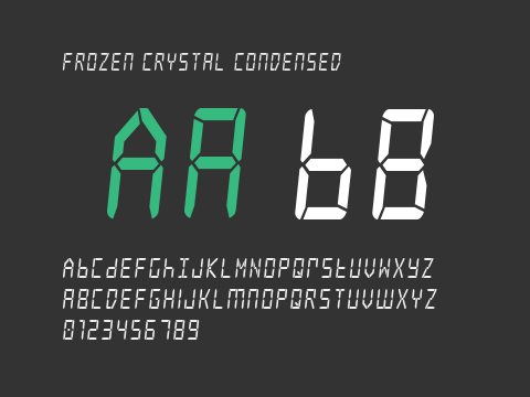 Frozen Crystal Condensed