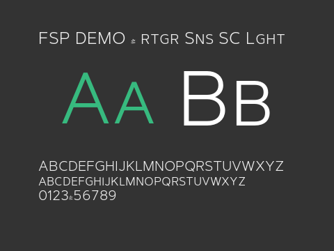 FSP DEMO - rtgr Sns SC Lght