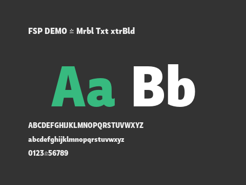 FSP DEMO - Mrbl Txt xtrBld