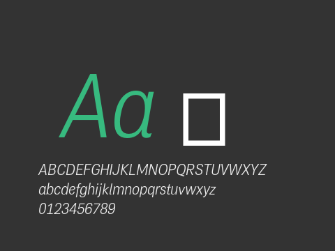 PF Das Grotesk Pro Light