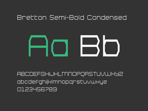 Bretton Semi-Bold Condensed