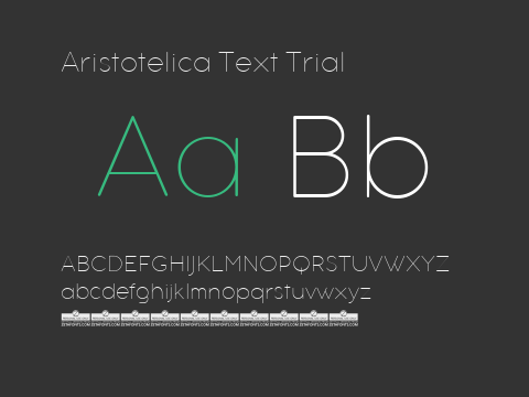 Aristotelica Text Trial