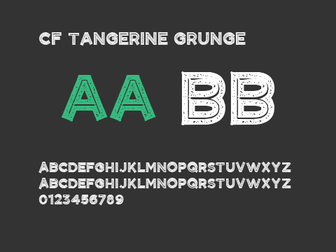 CF Tangerine Grunge